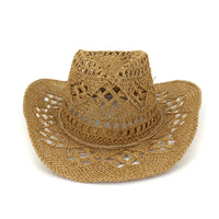 Stylish Unisex Summer Crochet Cowboy Hat