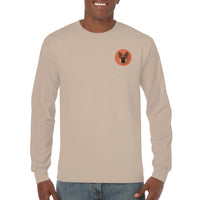 Shepherd Girl Orange Long-sleeve T-shirt