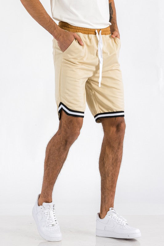 Basketball Stripe Shorts