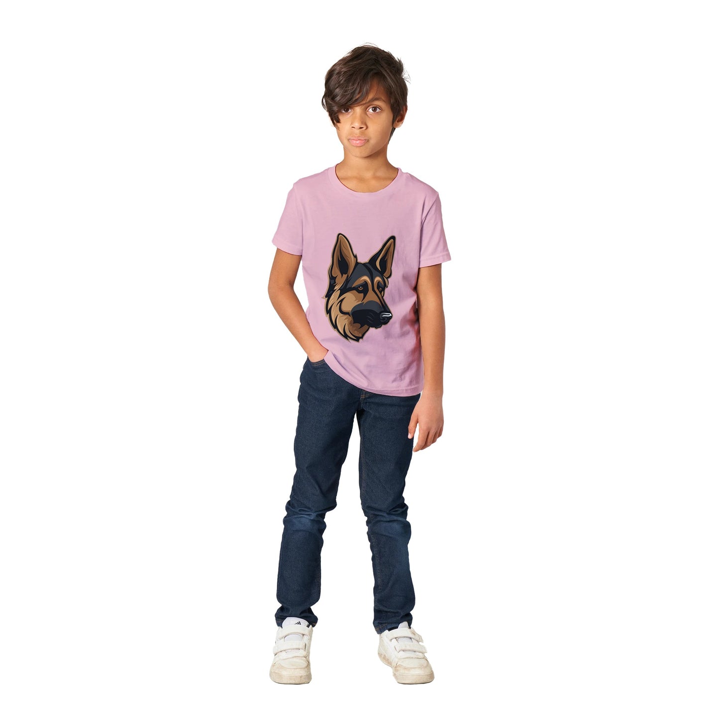 Shepherd Girl Color Pop Kid's T-Shirt