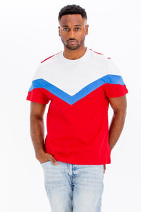 Color block T-shirt