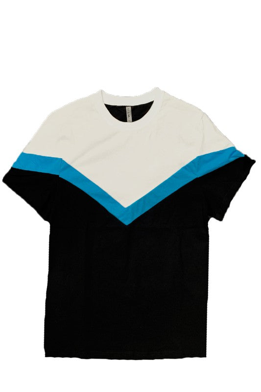 Color block T-shirt