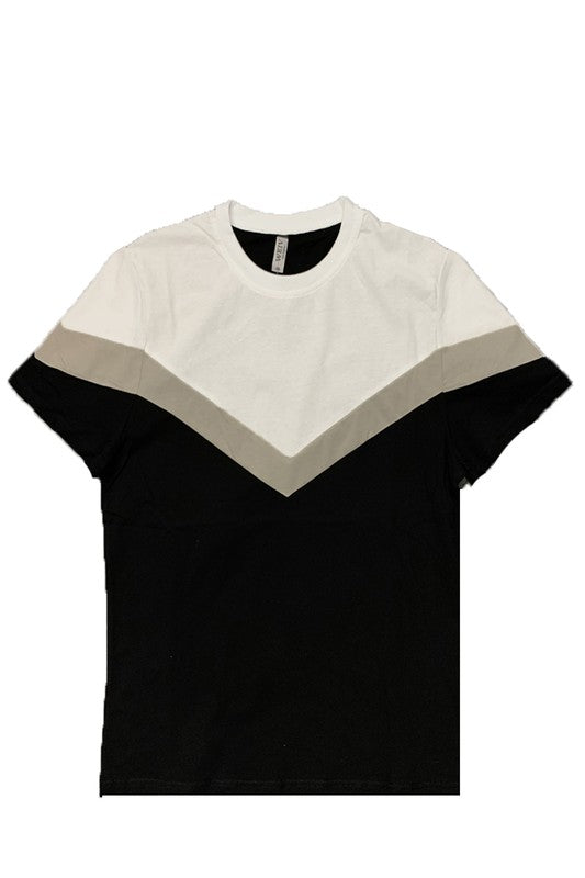 Color block T-shirt