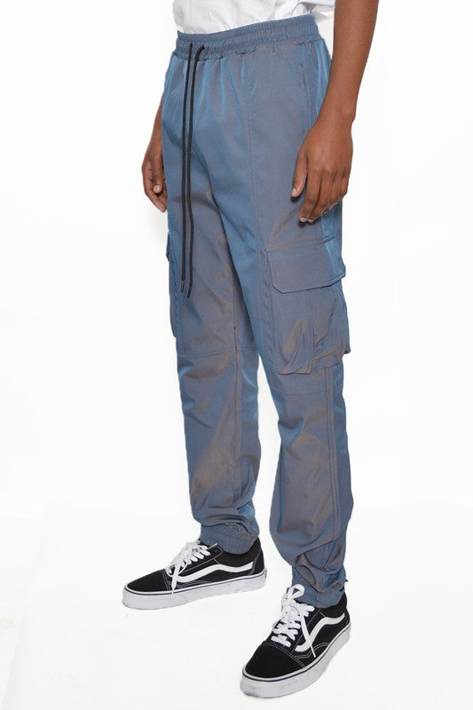 Iridescent Jogger Cargo Pant