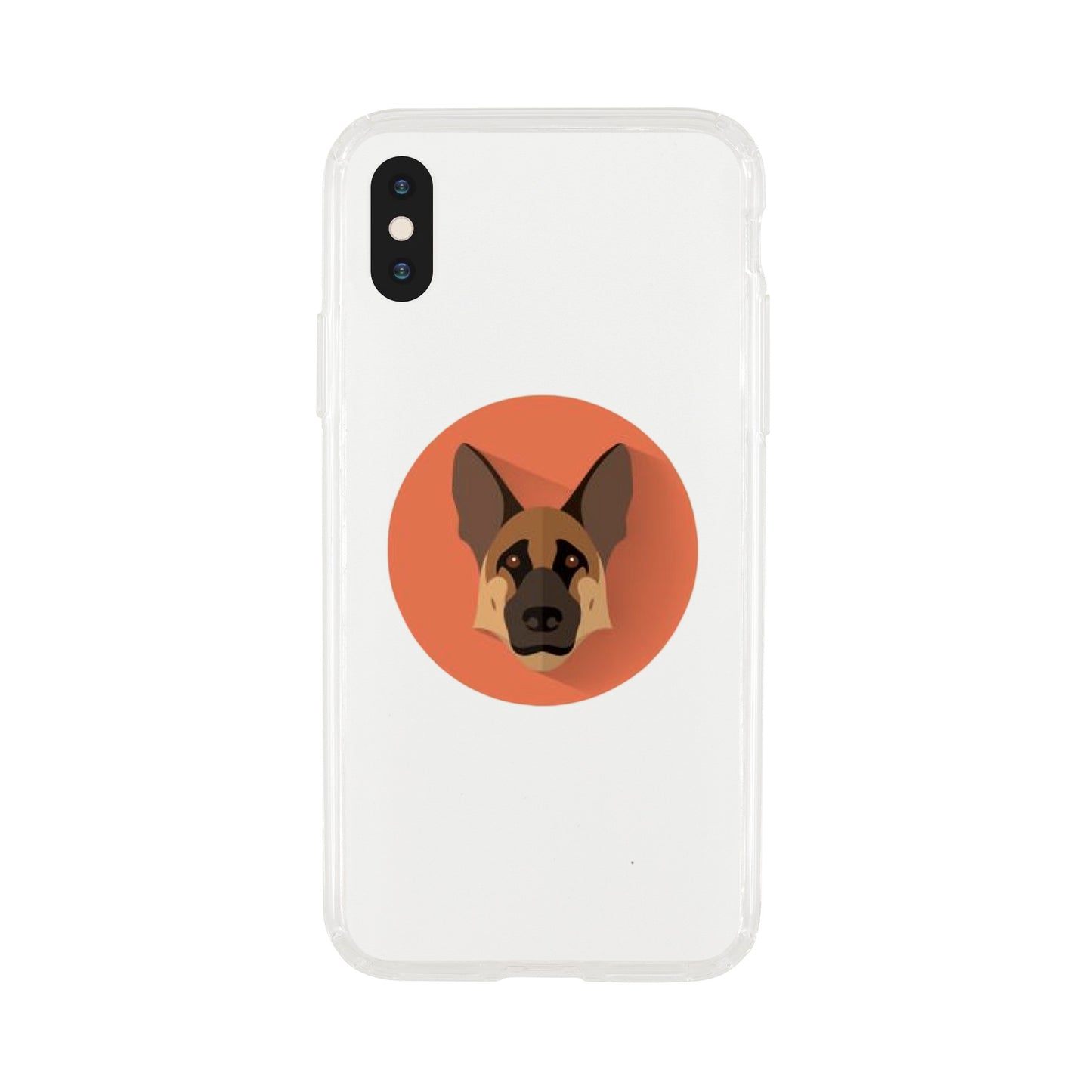 Shepherd Girl Orange iPhone Case