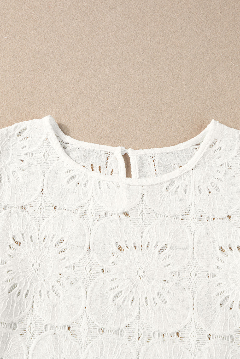 Chic Floral Lace Blouse