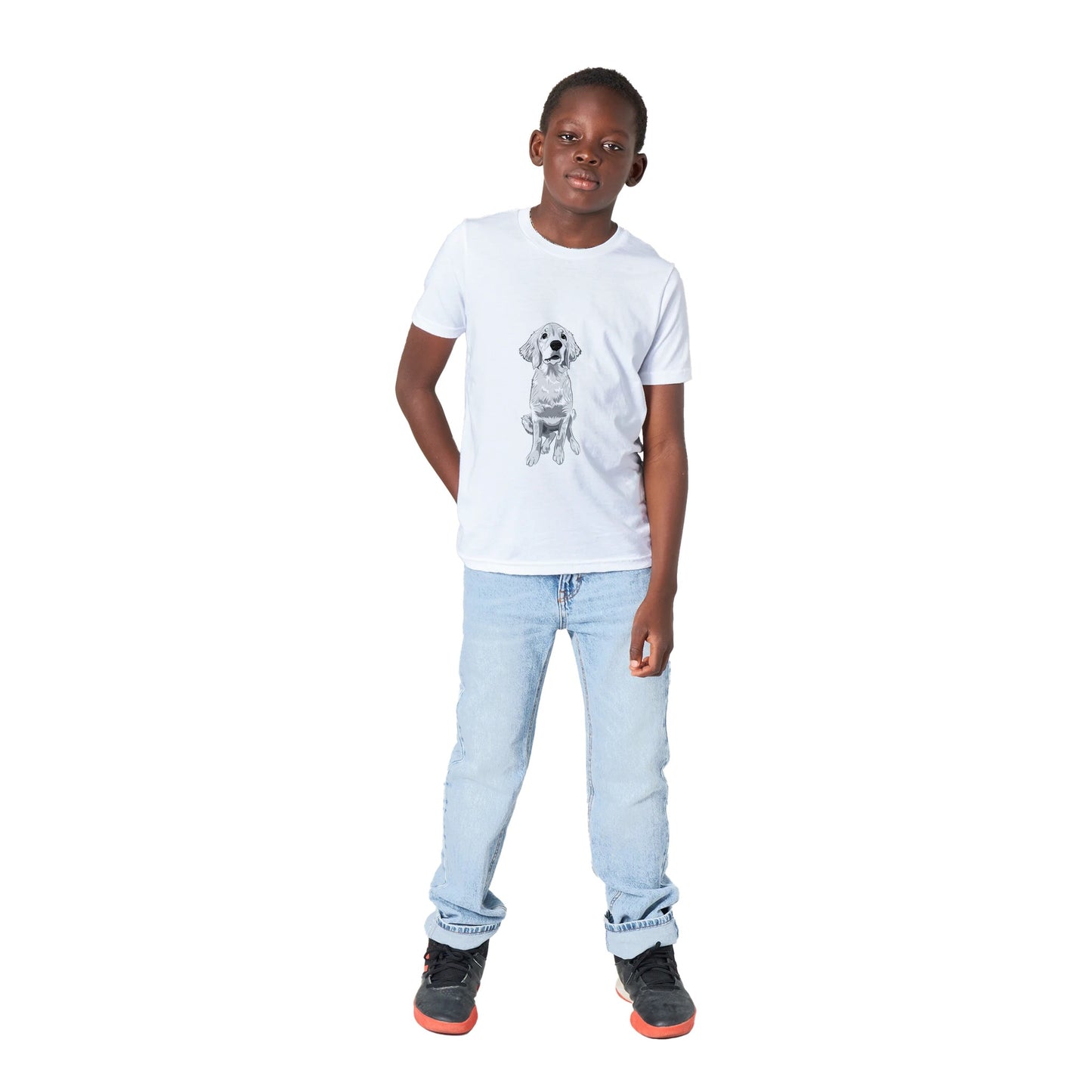 Doodle Boy Kid's Classic T-Shirt