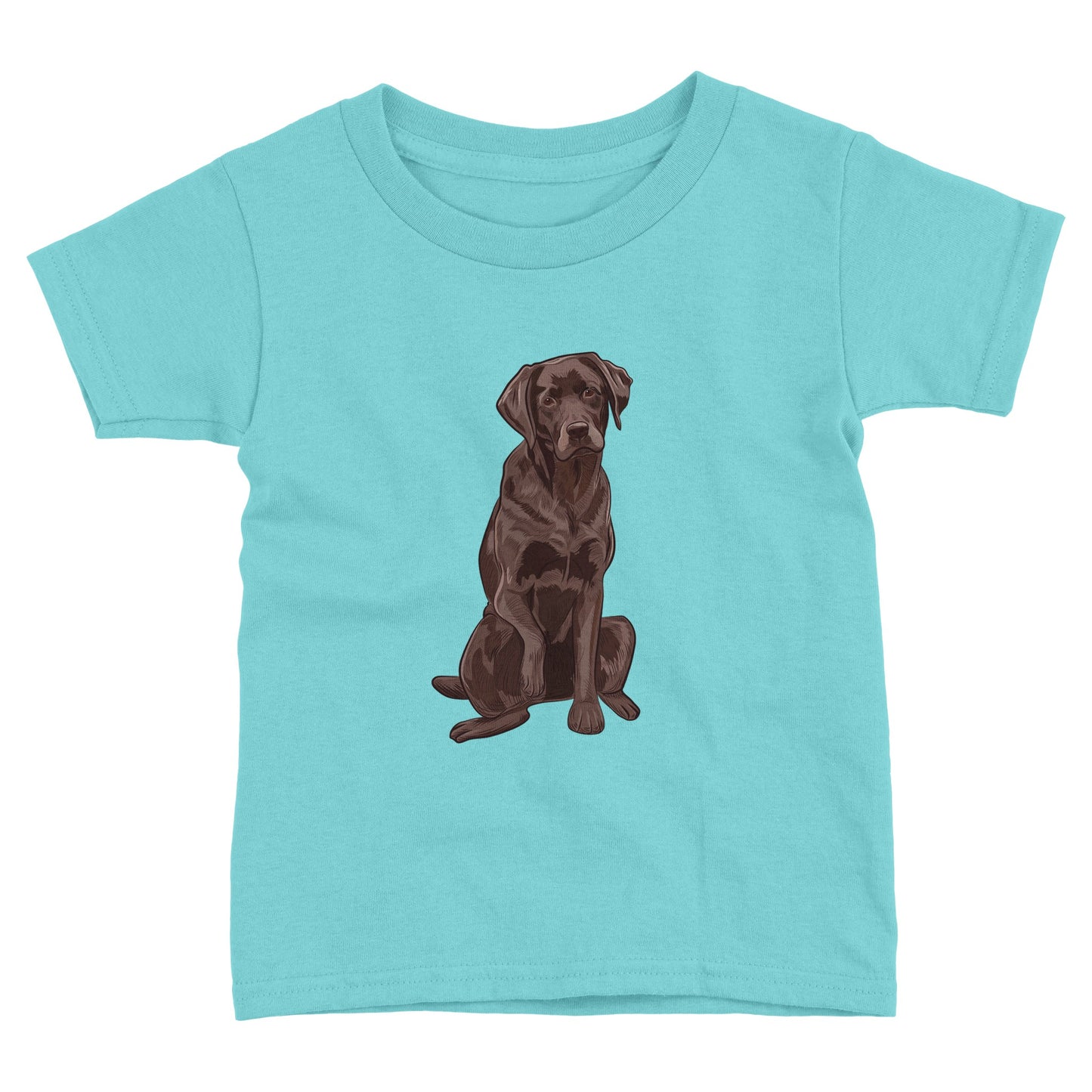 Cocoa Print Toddler Jersey T-Shirt | Rabbit Skins