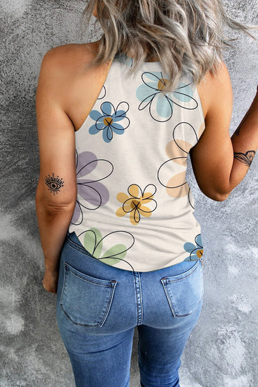 Charming Blossom Tank Top