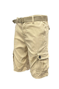 Cargo Shorts with Belt