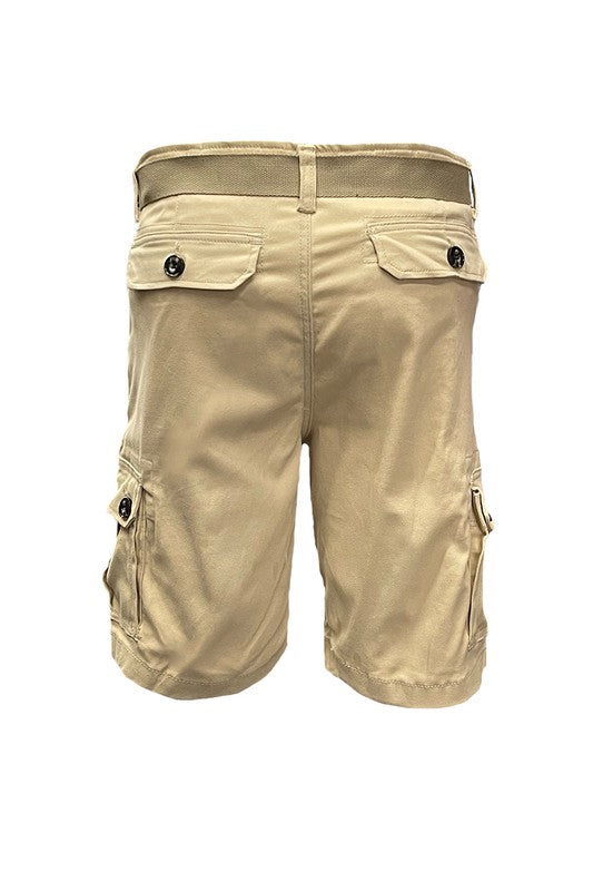 Cargo Shorts with Belt