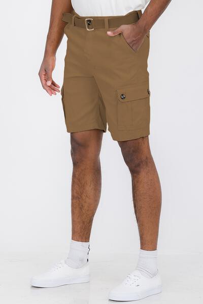 Cargo Shorts with Belt