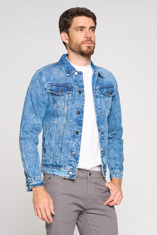 Big n' Tall Men's Denim Jacket