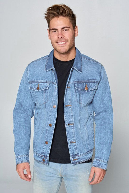 Big n' Tall Men's Denim Jacket