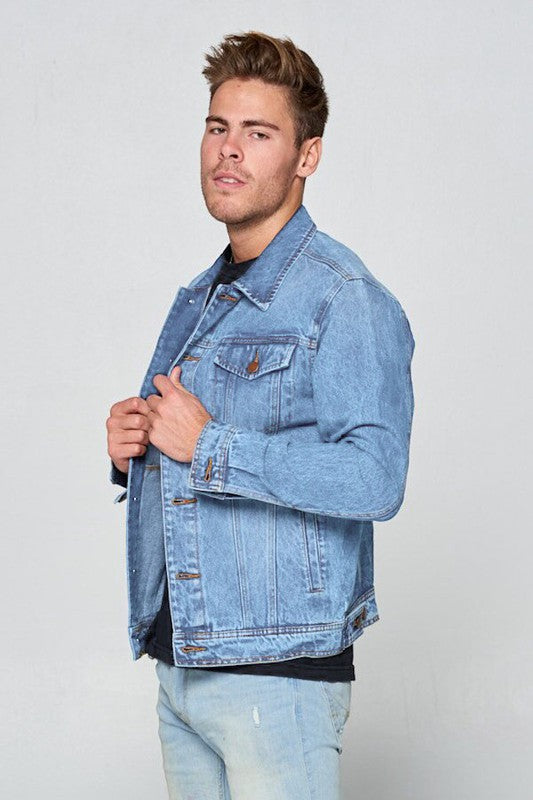 Big n' Tall Men's Denim Jacket