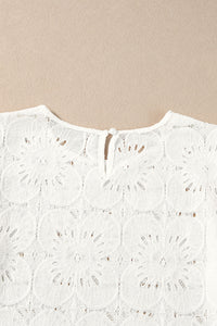 Chic Floral Lace Blouse