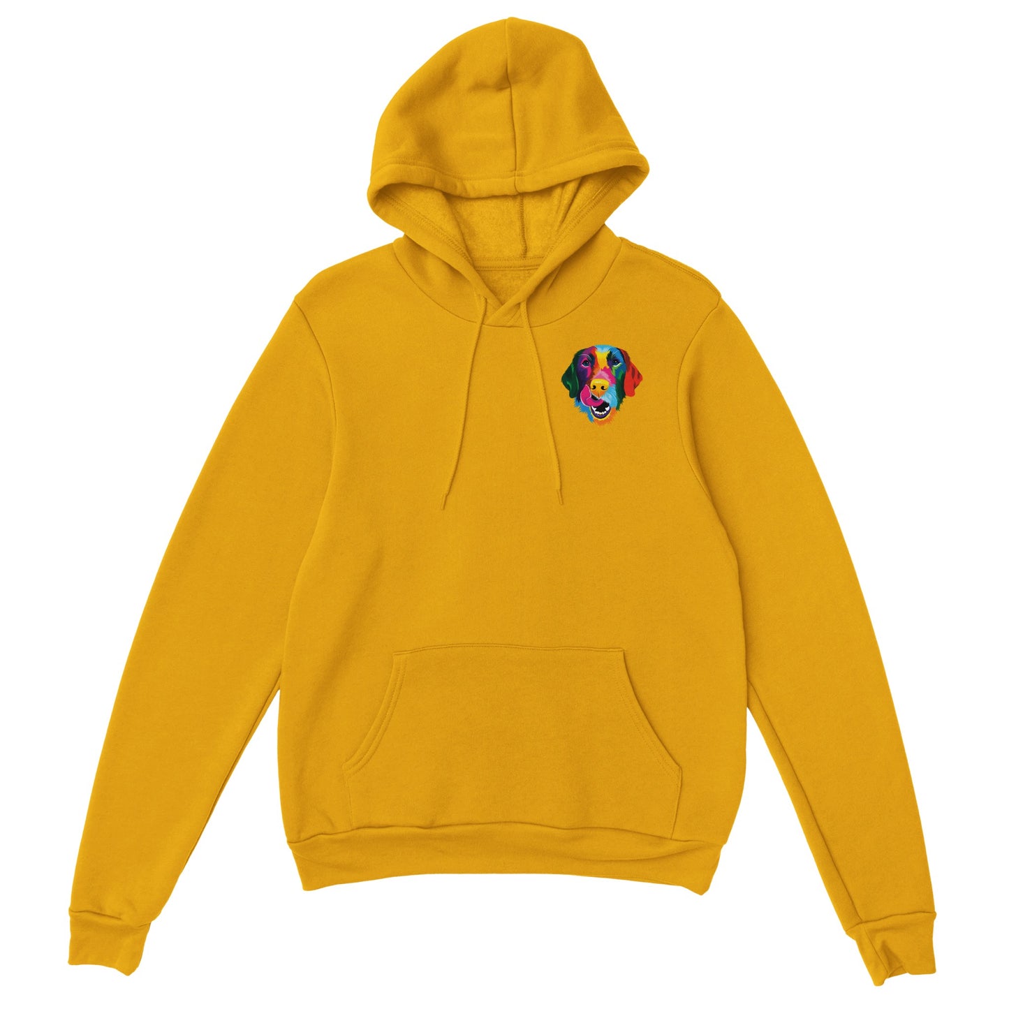 Color Silly Lab Printed Pullover Hoodie