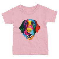 Color Silly Lab Toddler Jersey T-Shirt | Rabbit Skins