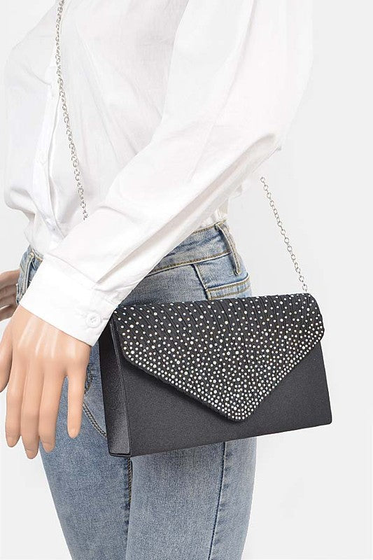 Elegant Rhinestone Clutch Bag