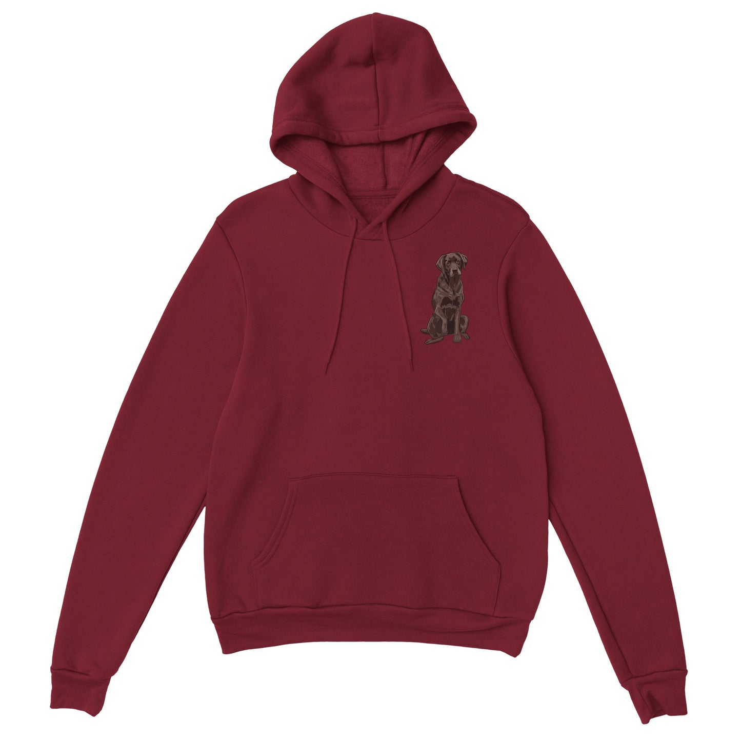 Cocoa Printed Pullover Hoodie