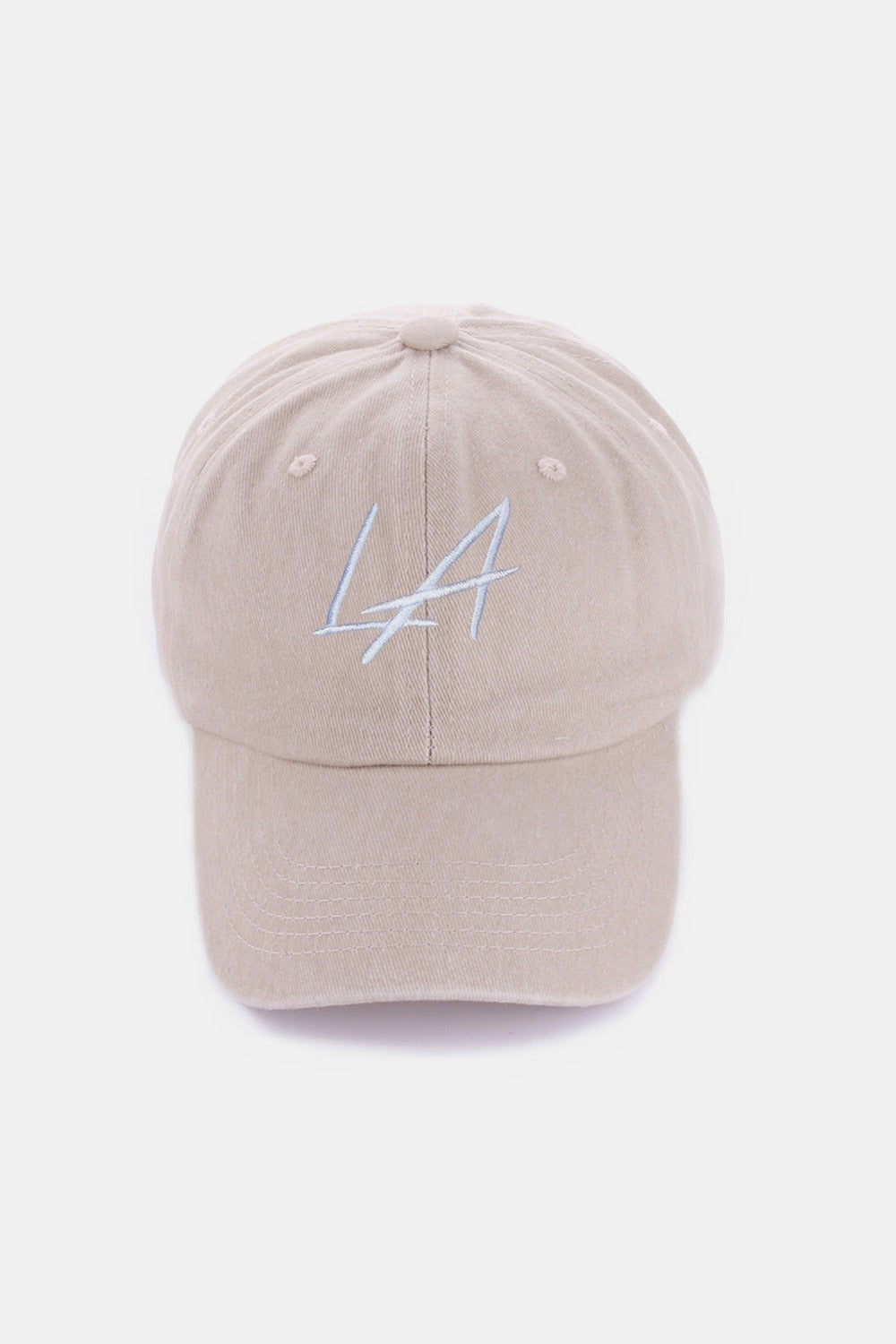 Embroidered City Baseball Cap – Adjustable Washed Cotton Hat