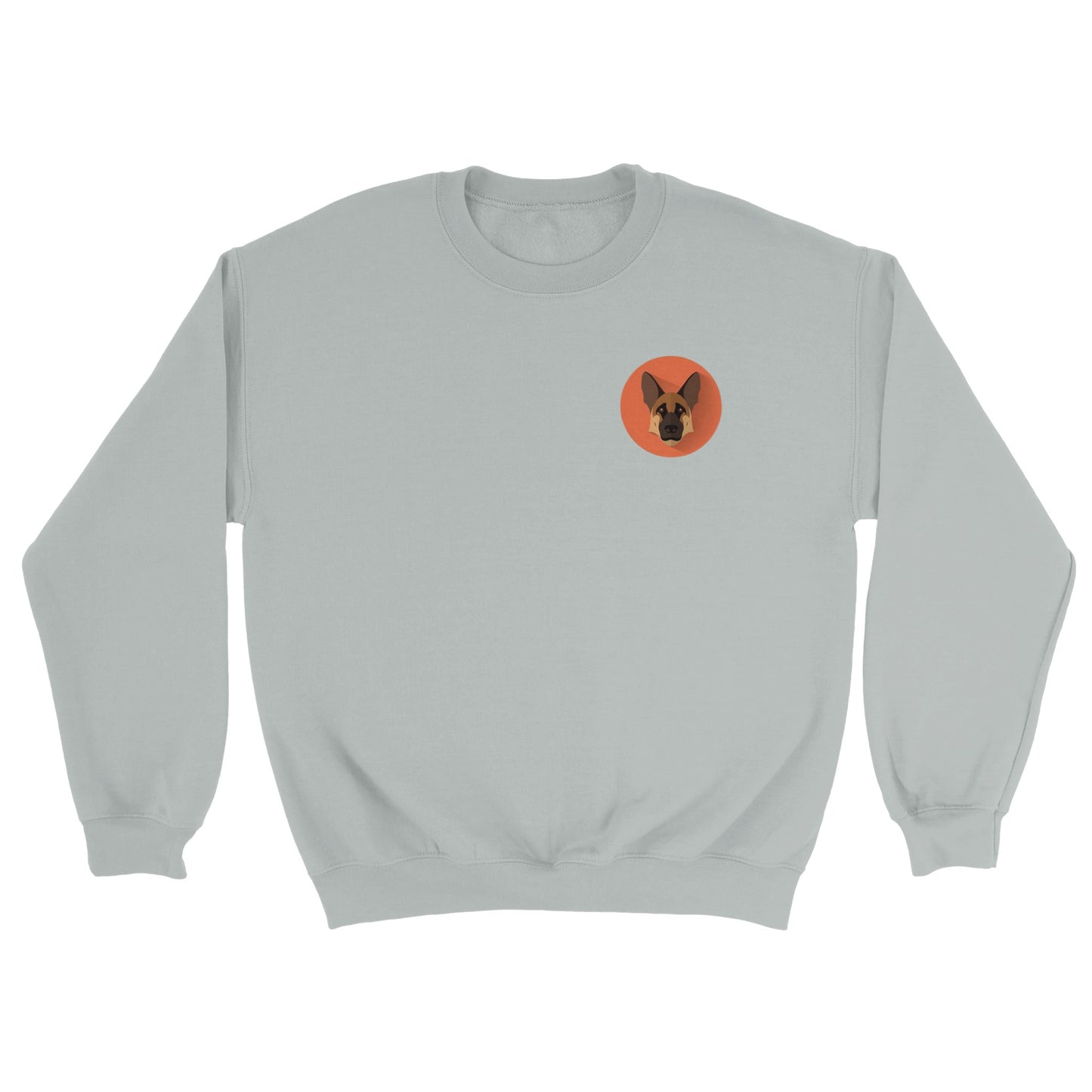 Shepherd Girl Orange Crewneck Sweatshirt