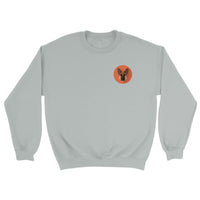 Shepherd Girl Orange Crewneck Sweatshirt