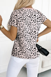 Apricot Cheetah T Shirt