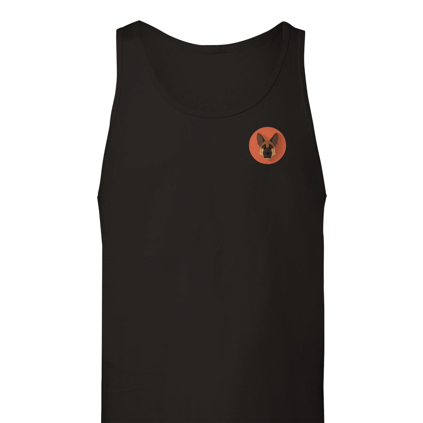 Shepherd Girl Orange Color Pop Tank