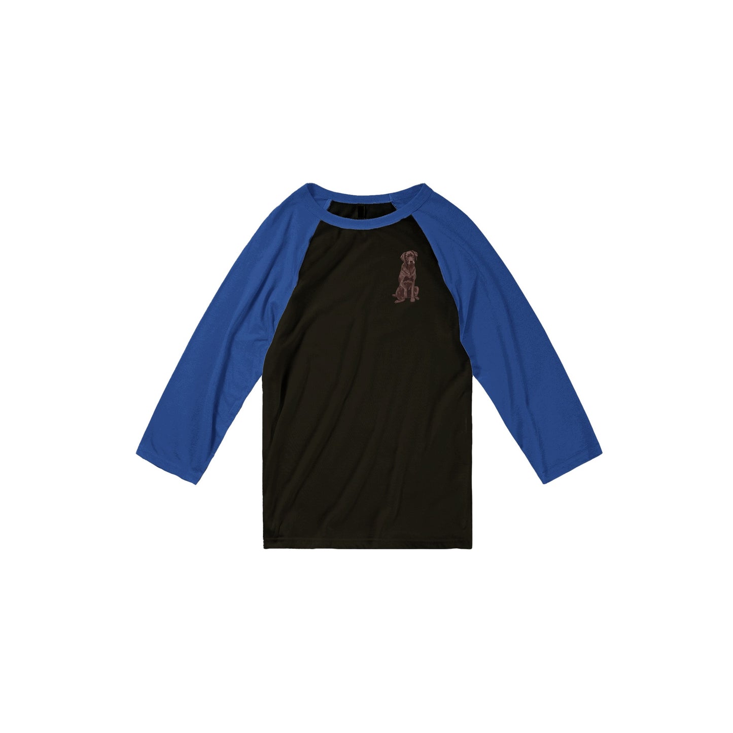 Cocoa Printed 3/4 sleeve Raglan T-shirt