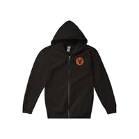 Shepherd Girl Orange Zip Hoodie