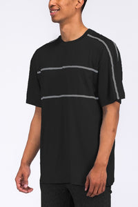 Round Neck Stripe T-shirt