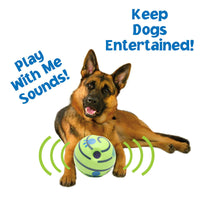 Interactive Sound-Play Dog Ball: Roll, Retrieve, and Enjoy!