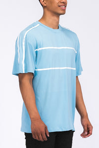 Round Neck Stripe T-shirt