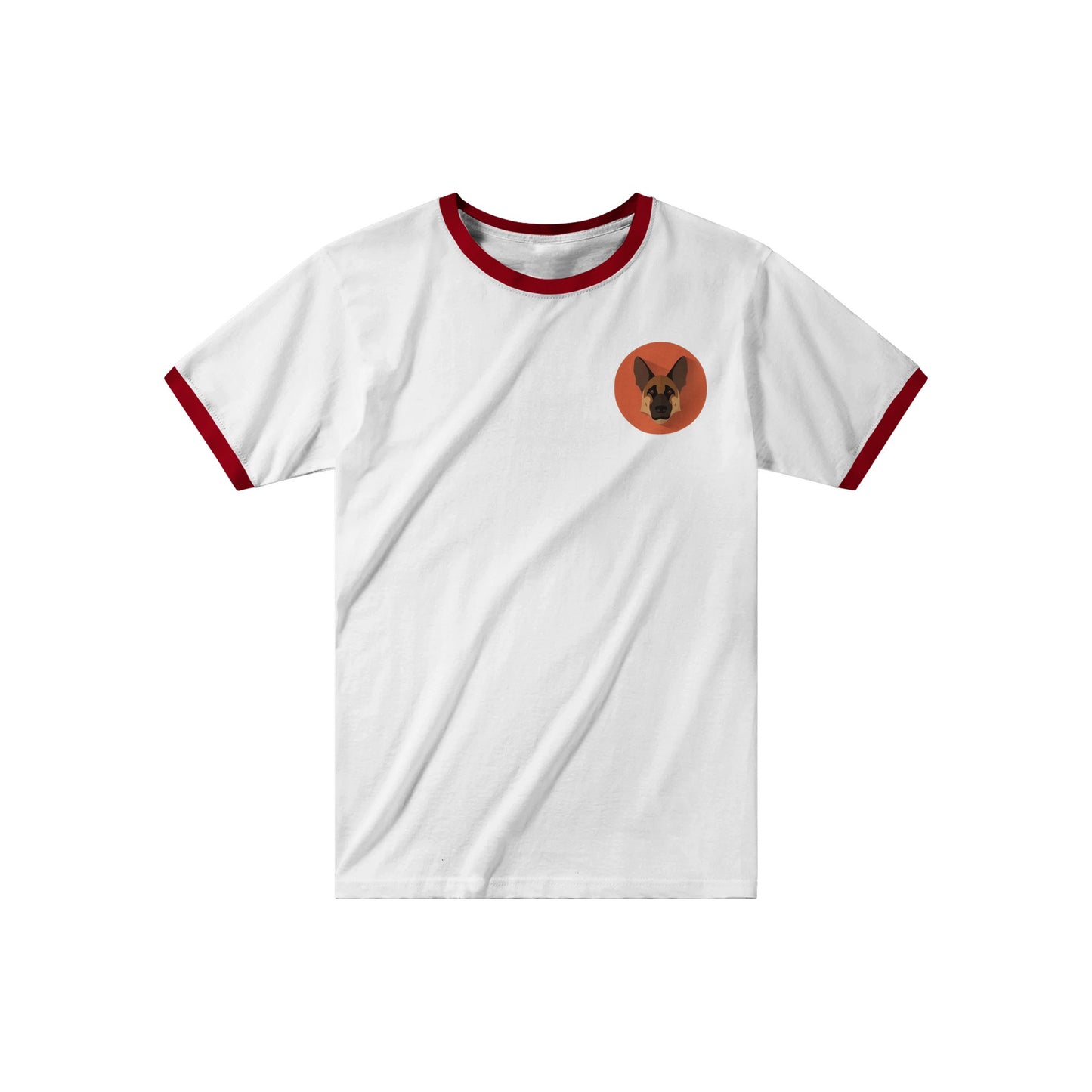 Shepherd Girl Orange Ringer T-shirt