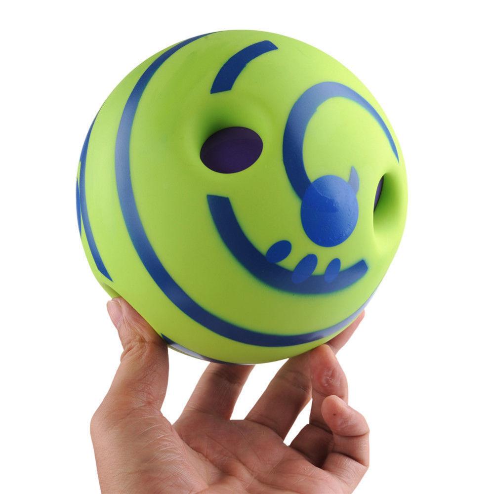 Interactive Sound-Play Dog Ball: Roll, Retrieve, and Enjoy!