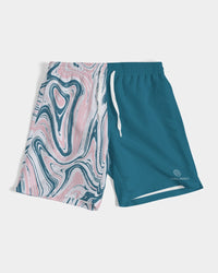 Marble Graphic 7" Classic Men's Swim Trunks