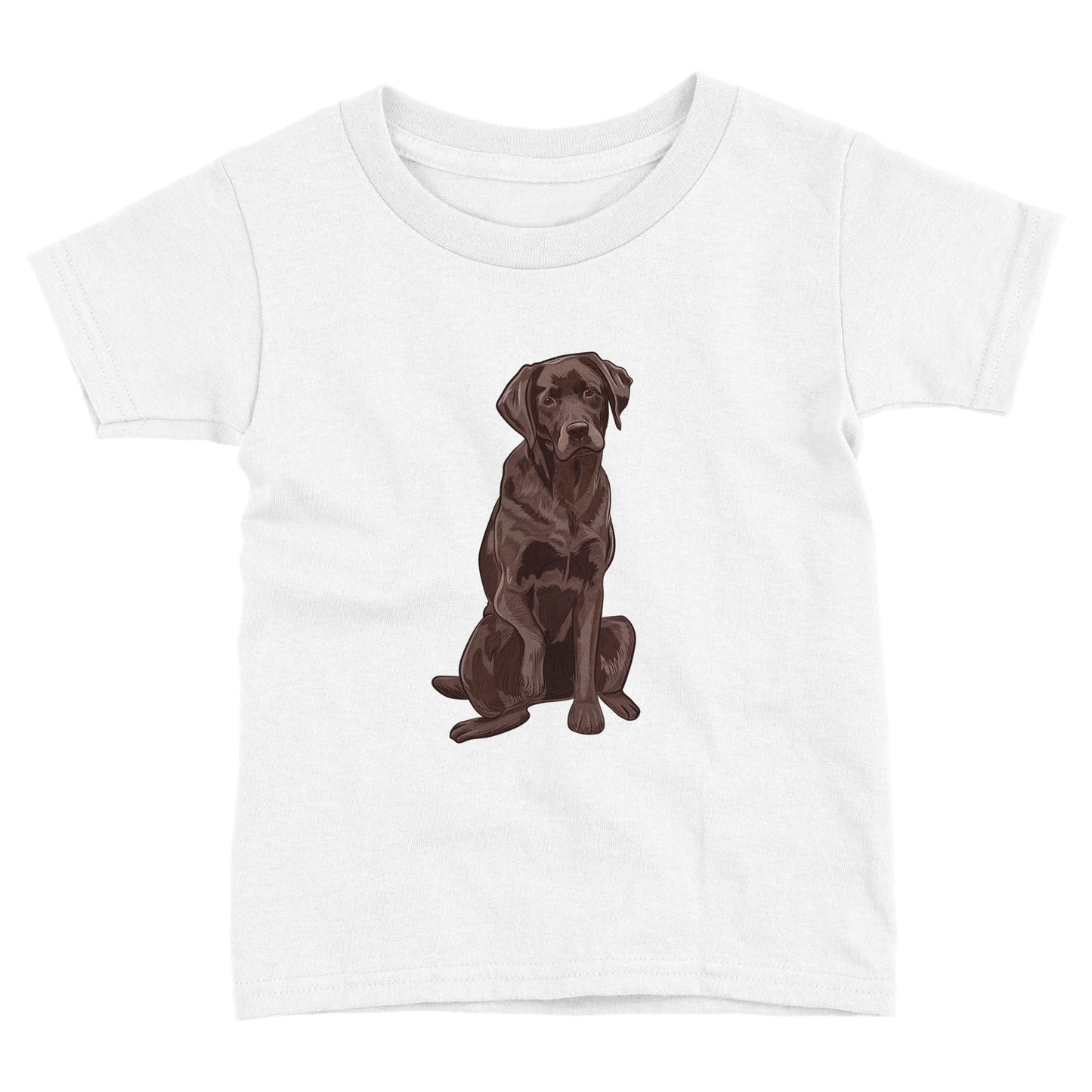 Cocoa Print Toddler Jersey T-Shirt | Rabbit Skins