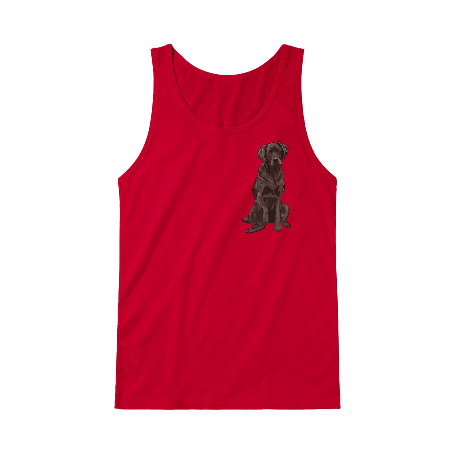 Cocoa Print Premium Tank Top