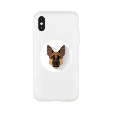 Shepherd Girl White iPhone Case