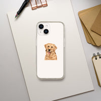 Golden Boy Color Pop Clear iPhone Case