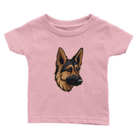 Shepherd Girl Color Pop Baby Crewneck T-shirt