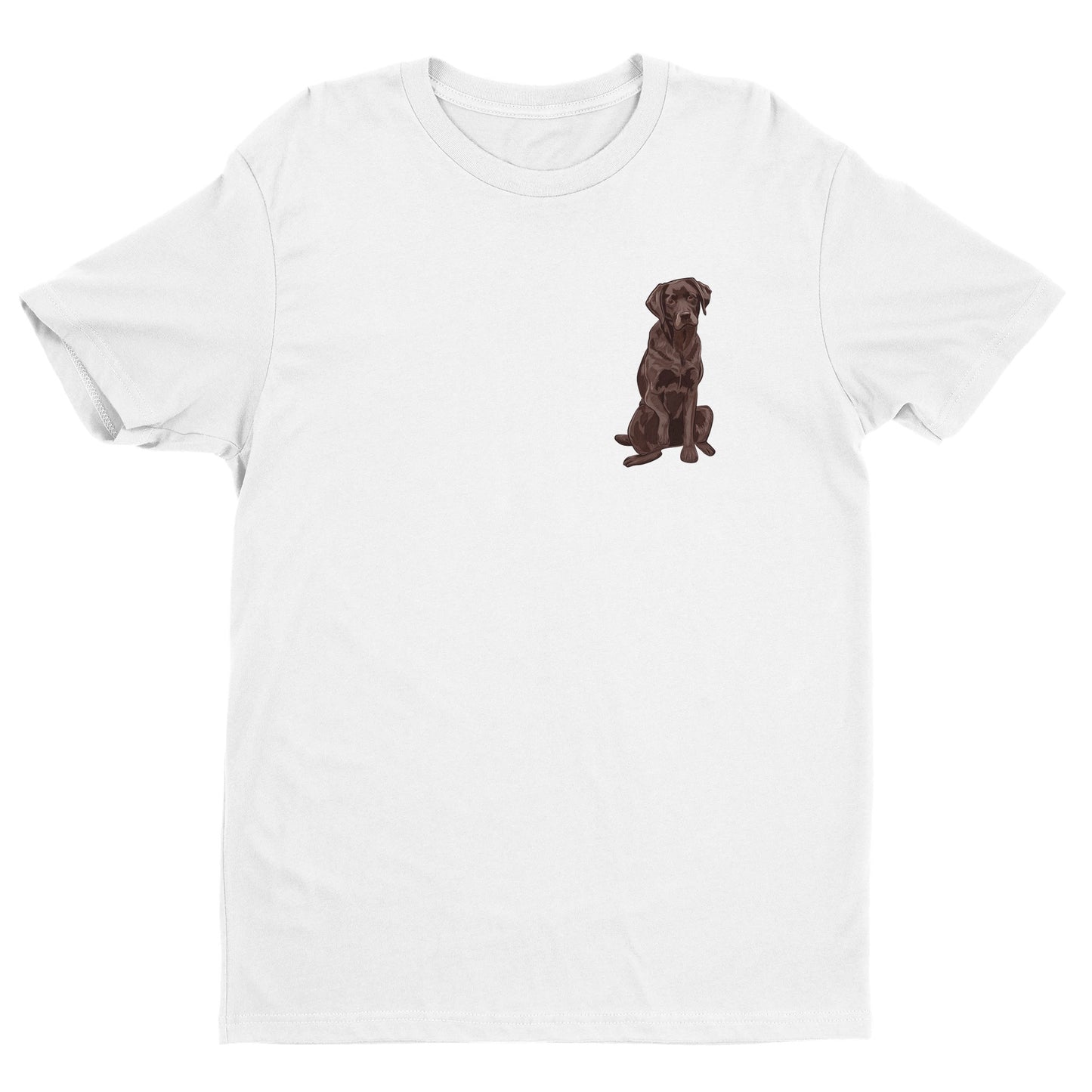 Cocoa Printed Men's Fitted T-Shirt