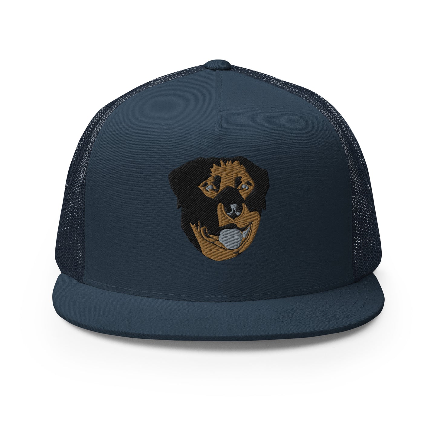 Embroidered Color Rottie Trucker Cap