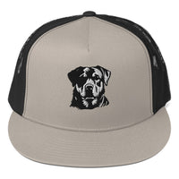 Embroidered Classic RottieTrucker Cap