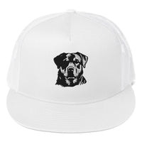 Embroidered Classic RottieTrucker Cap