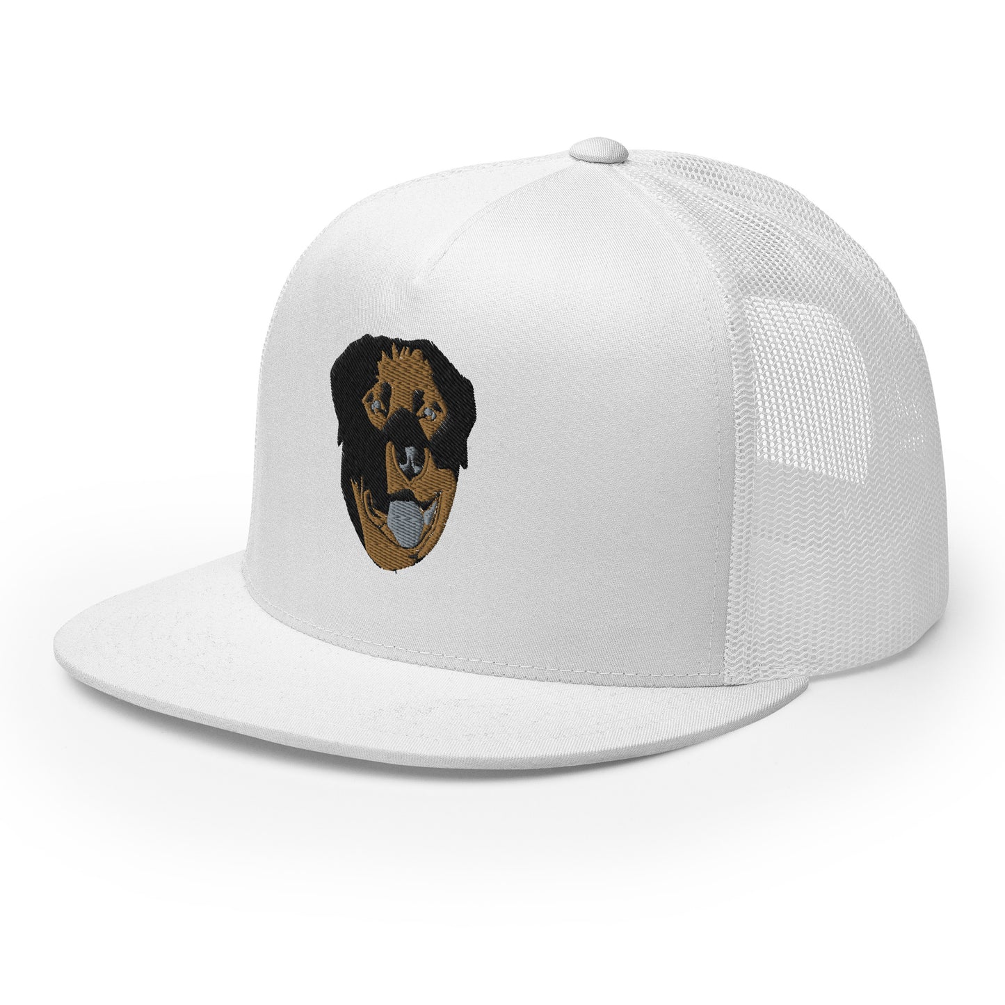 Embroidered Color Rottie Trucker Cap