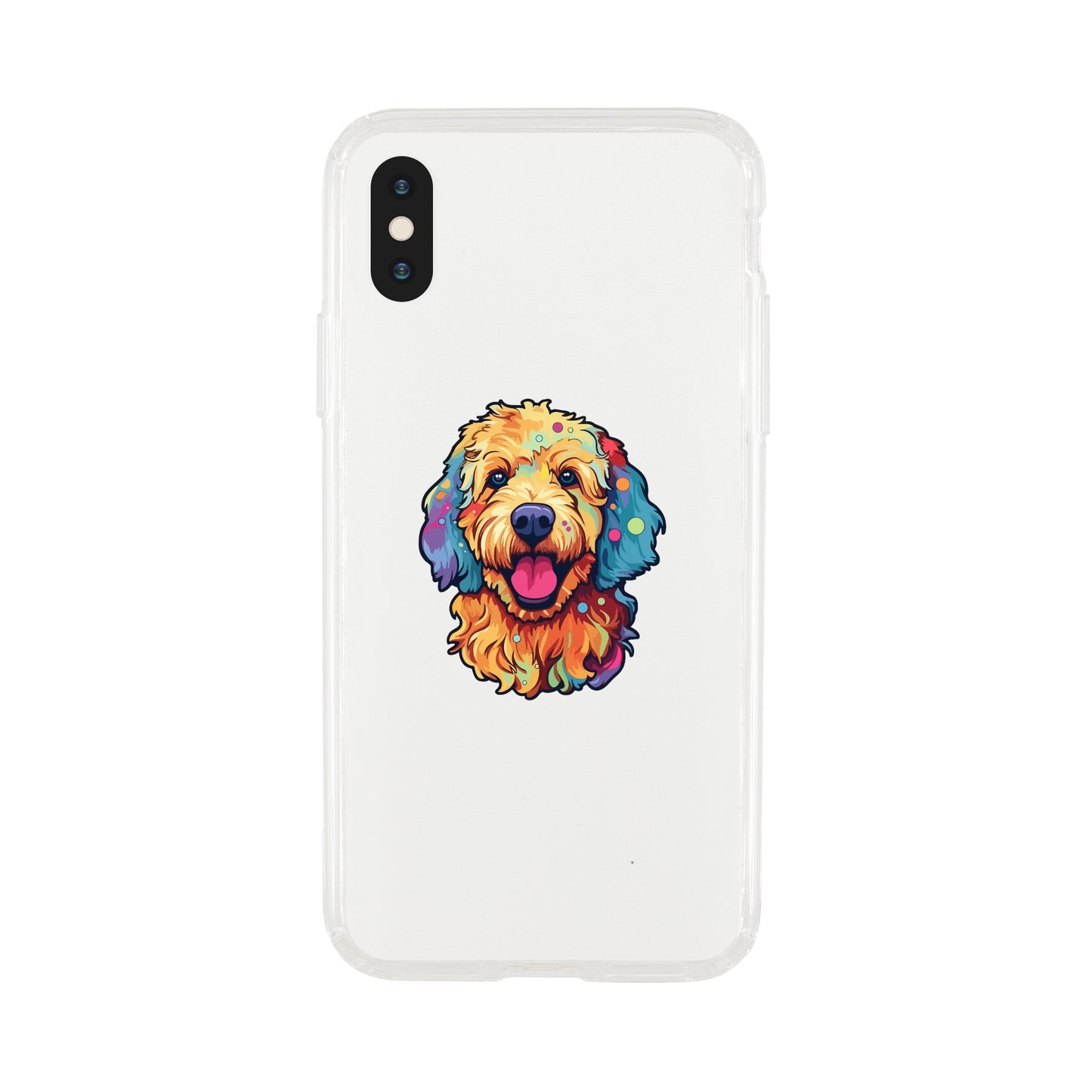 Doodle Boy Color Pop Clear Case for iPhone