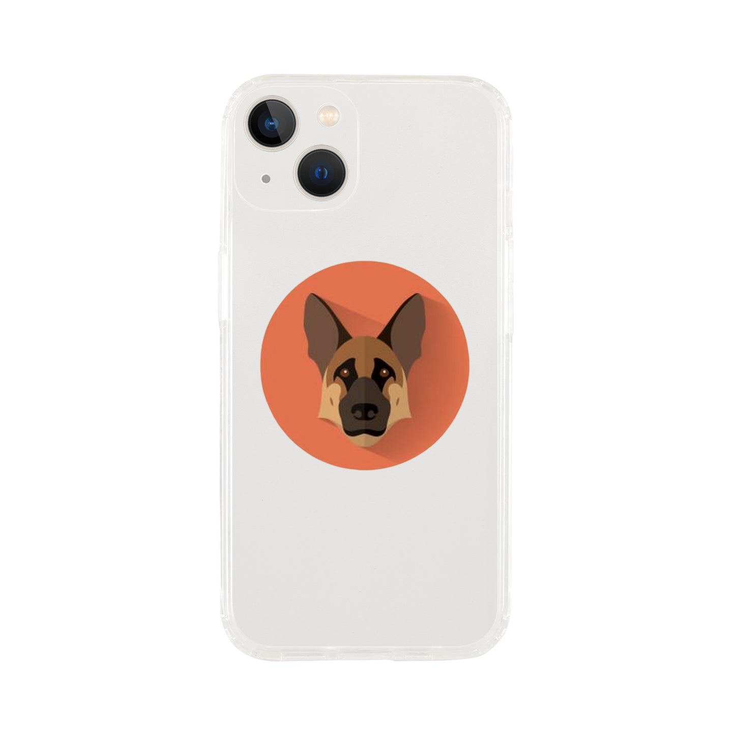 Shepherd Girl Orange iPhone Case