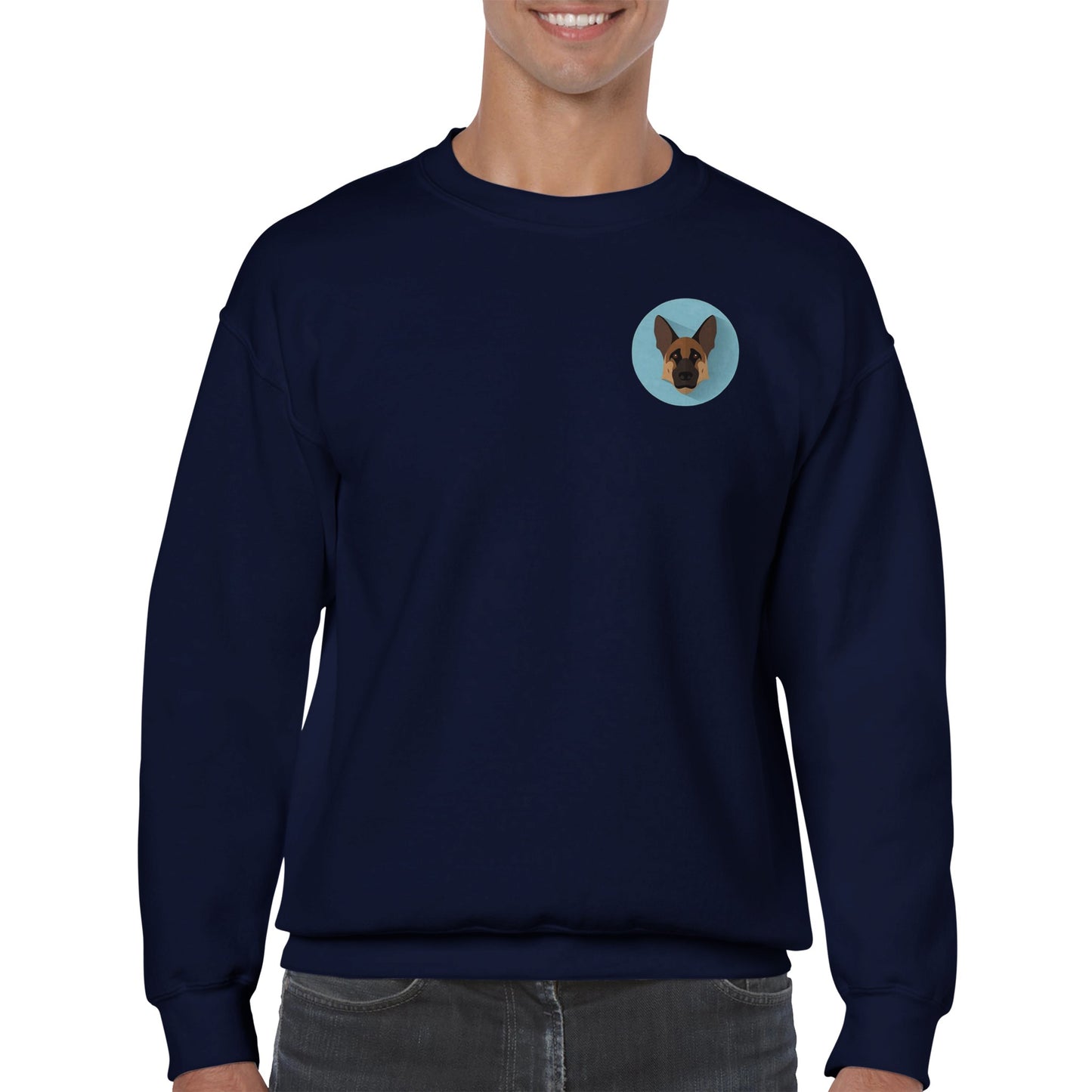 Shepherd Girl Blue Crewneck Sweatshirt